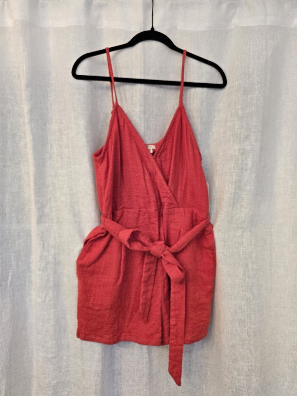 Billabong Romper with Tie Belt